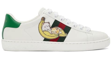 fausse banane gucci|gucci ace bananaya.